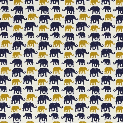 Jersey | THEO Elefanten | Blau Senf